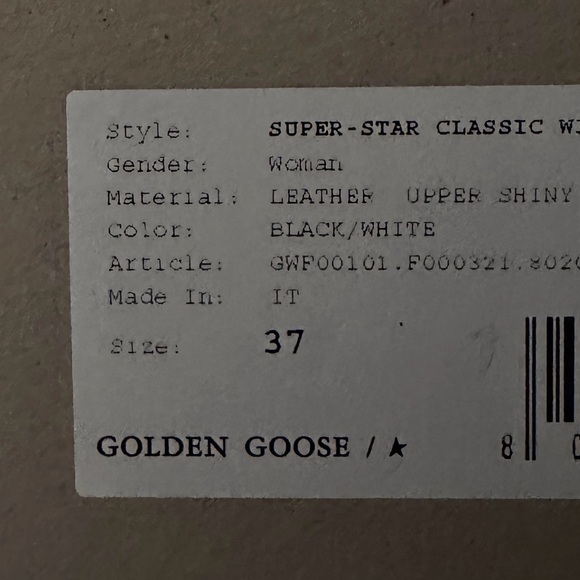 GOLDEN GOOSE Super-Star Low Top Sneaker